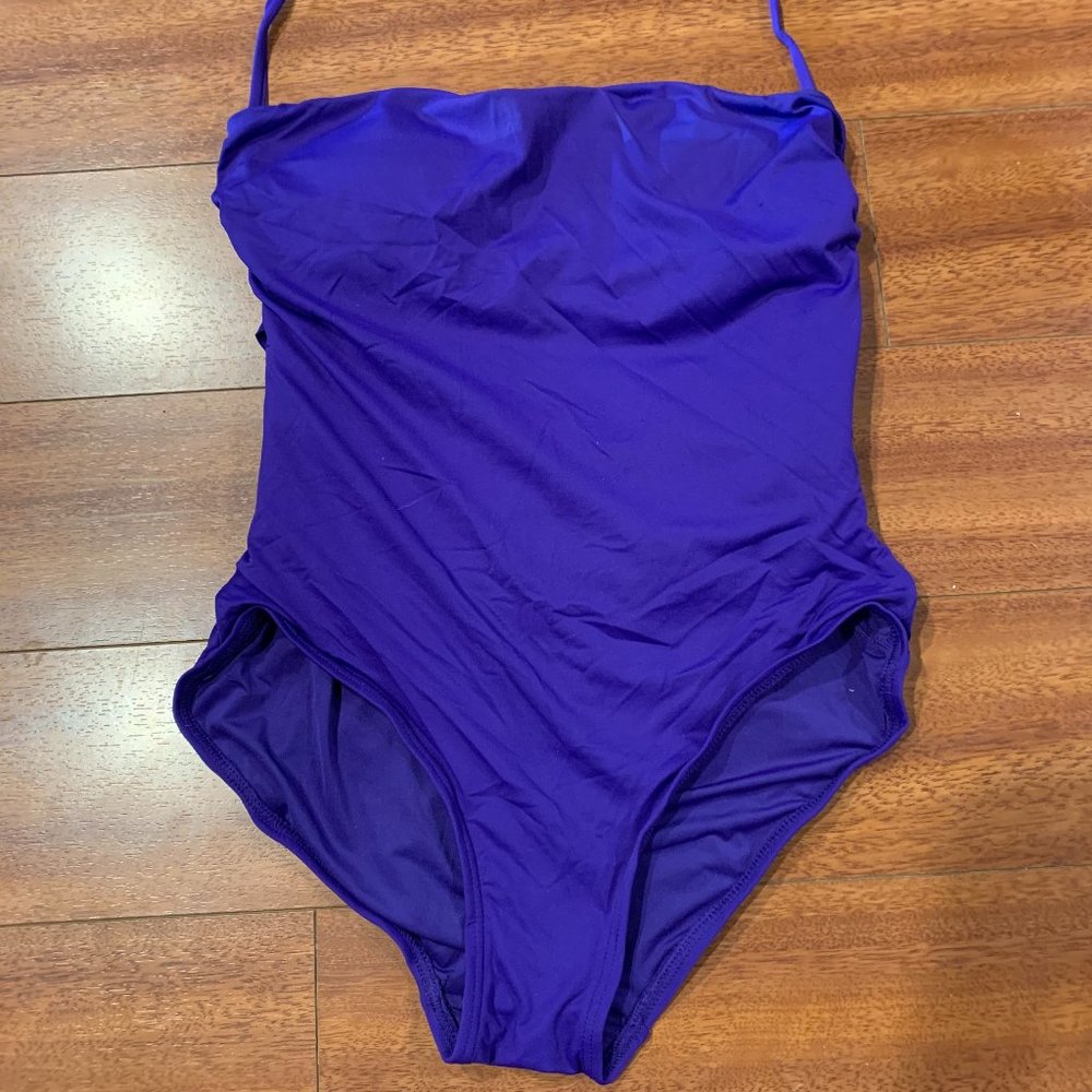 DKNY Purple One-piece swimsuit - Size 6